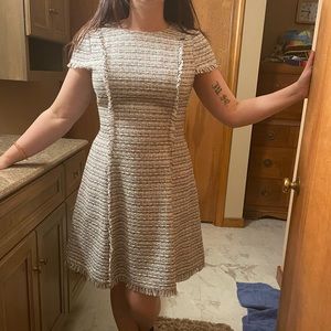 Eliza J tweed lined dress size 8